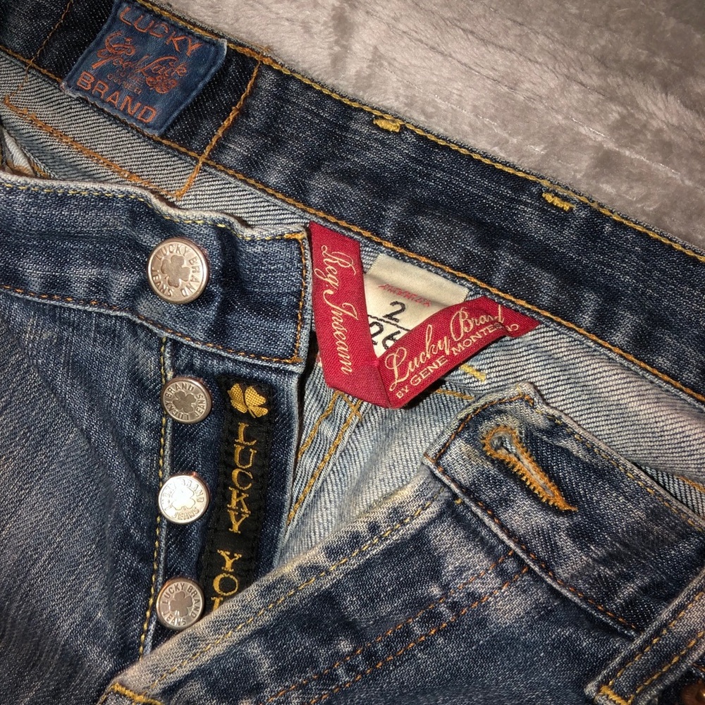 Lucky Brand Easy Rider Vintage Jeans 2 26